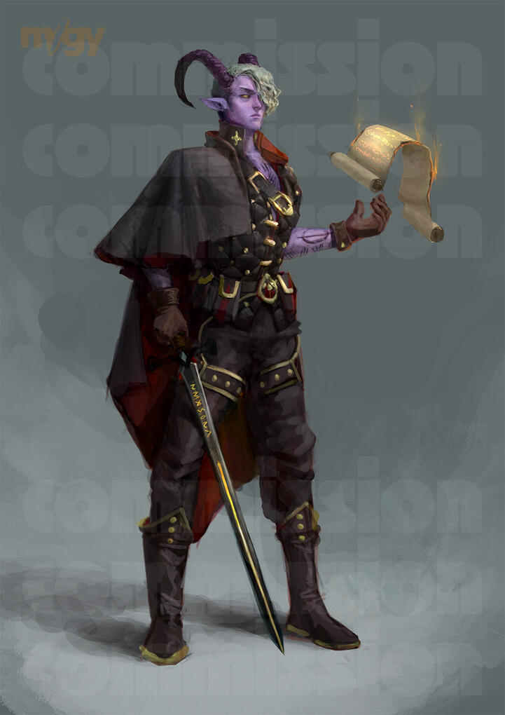 Swashbuckler Tiefling